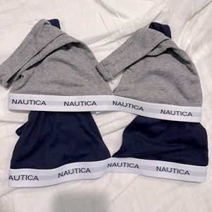 Set of Two Bralettes NAUTICA